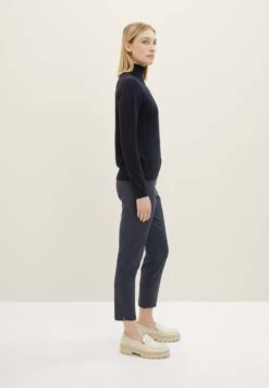 Tom Tailor Mia Slim Mit Seitenschlitz - Chino - Sky Captain Blue -Tom Tailor df72060c032f434cae399265a6b4eeda