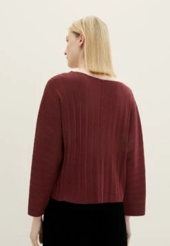 Tom Tailor Trui - Deep Burgundy Red -Tom Tailor dfc9caea85b94438b1b7eeea9c05da26