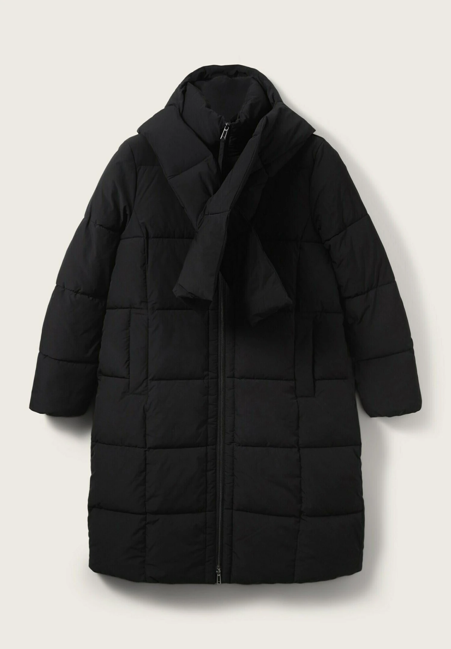 Tom Tailor Mit Abnehmbarem Schal - Winterjas - Deep Black 8 Tom Tailor Mit Abnehmbarem Schal - Winterjas - Deep Black - Afbeelding 8