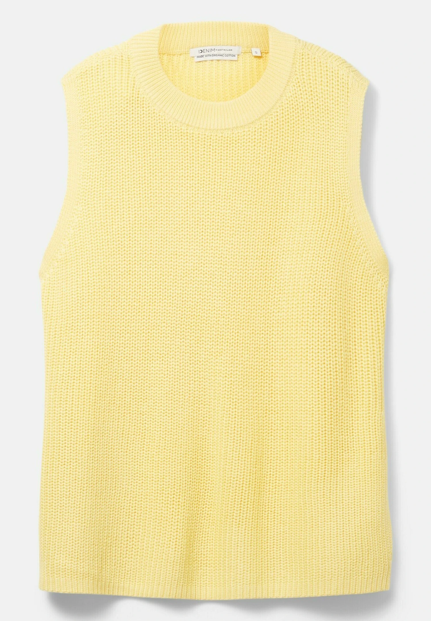 TOM TAILOR Denim Trui - Soft Pale Yellow 8 TOM TAILOR Denim Trui - Soft Pale Yellow - Afbeelding 8