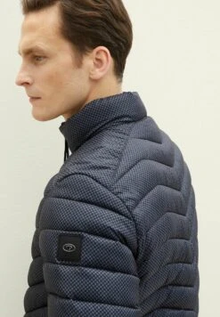 Tom Tailor LightweightMit Print - Jas - Dark Blue Minimal Design -Tom Tailor e1ec88a1afd54e6ebb706dde3621cb0d