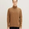 Tom Tailor Longsleeve Turtle Neck - Longsleeve - Otter Brown