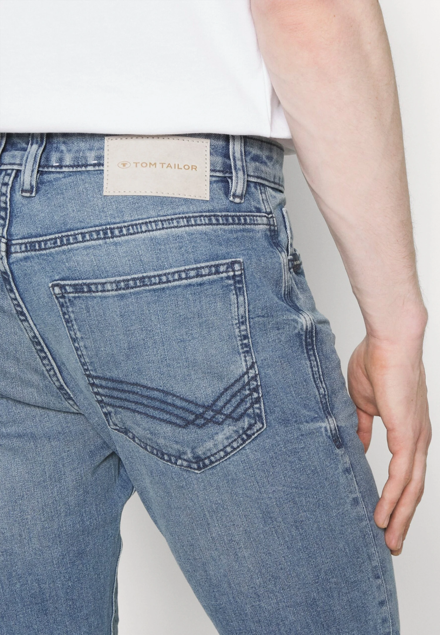 Tom Tailor Josh - Slim Fit Jeans - Super Stone Blue Denim 5 Tom Tailor Josh - Slim Fit Jeans - Super Stone Blue Denim - Afbeelding 5