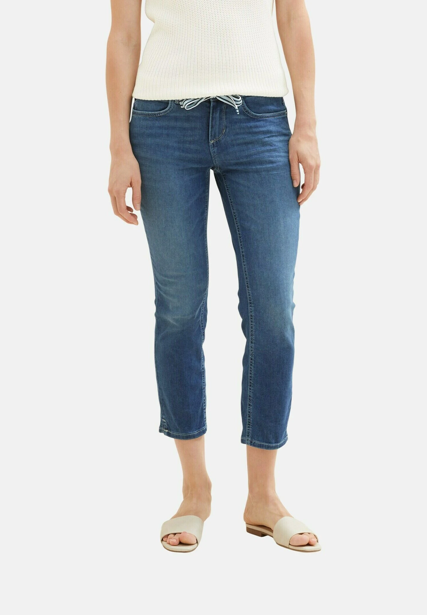 Tom Tailor Alexa Jeans - Slim Fit Jeans - Stone Blue Denim 1 Tom Tailor Alexa Jeans - Slim Fit Jeans - Stone Blue Denim