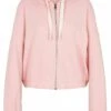 TOM TAILOR Denim Sweater Met Rits - Soft Pink