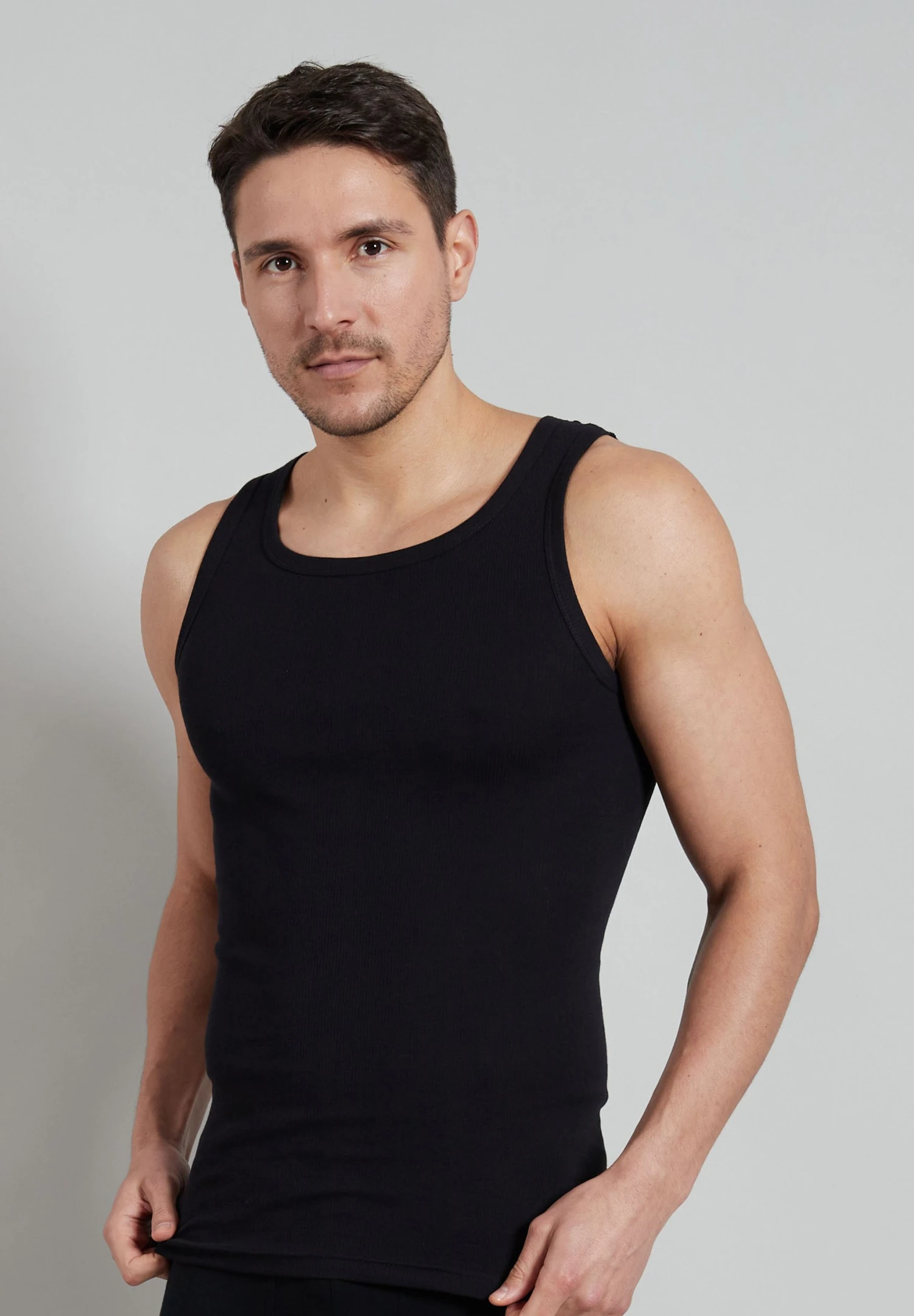 Tom Tailor 4Er Pack - Hemd - Schwarz Dunkel Uni 1 Tom Tailor 4Er Pack - Hemd - Schwarz Dunkel Uni