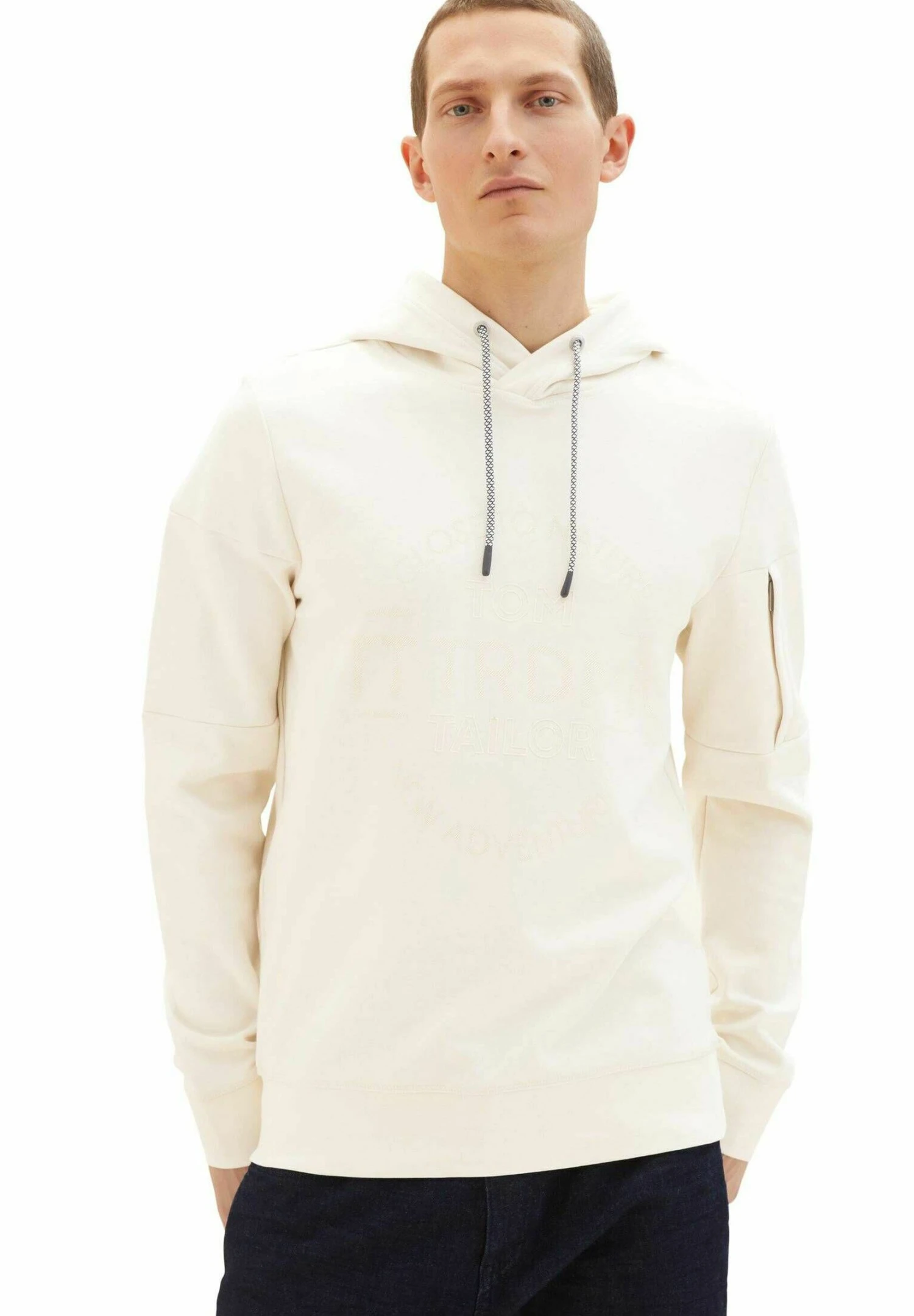 Tom Tailor Hoodie - Beige 2 Tom Tailor Hoodie - Beige - Afbeelding 2