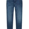 Tom Tailor Tim - Straight Leg Jeans - Used Mid Stone Blue Denim