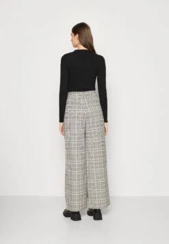 TOM TAILOR Denim Check Wide Leg Pant - Broek - Rose/Grey 8 TOM TAILOR Denim Check Wide Leg Pant - Broek - Rose/Grey -Tom Tailor e49f6dbb19b24503a723df5d162bcc43