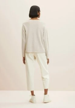 Tom Tailor Mit Struktur  - Trui - Beige Bubble Structure -Tom Tailor e4acbaa902c74f13bd95bed811b24f08