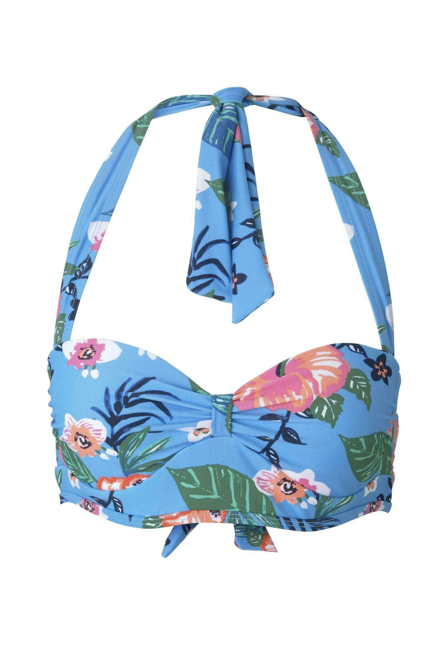 Tom Tailor Mit Blumenmuster - Bikinitop - TurquoiseMulticolor 3 Tom Tailor Mit Blumenmuster - Bikinitop - TurquoiseMulticolor - Afbeelding 3