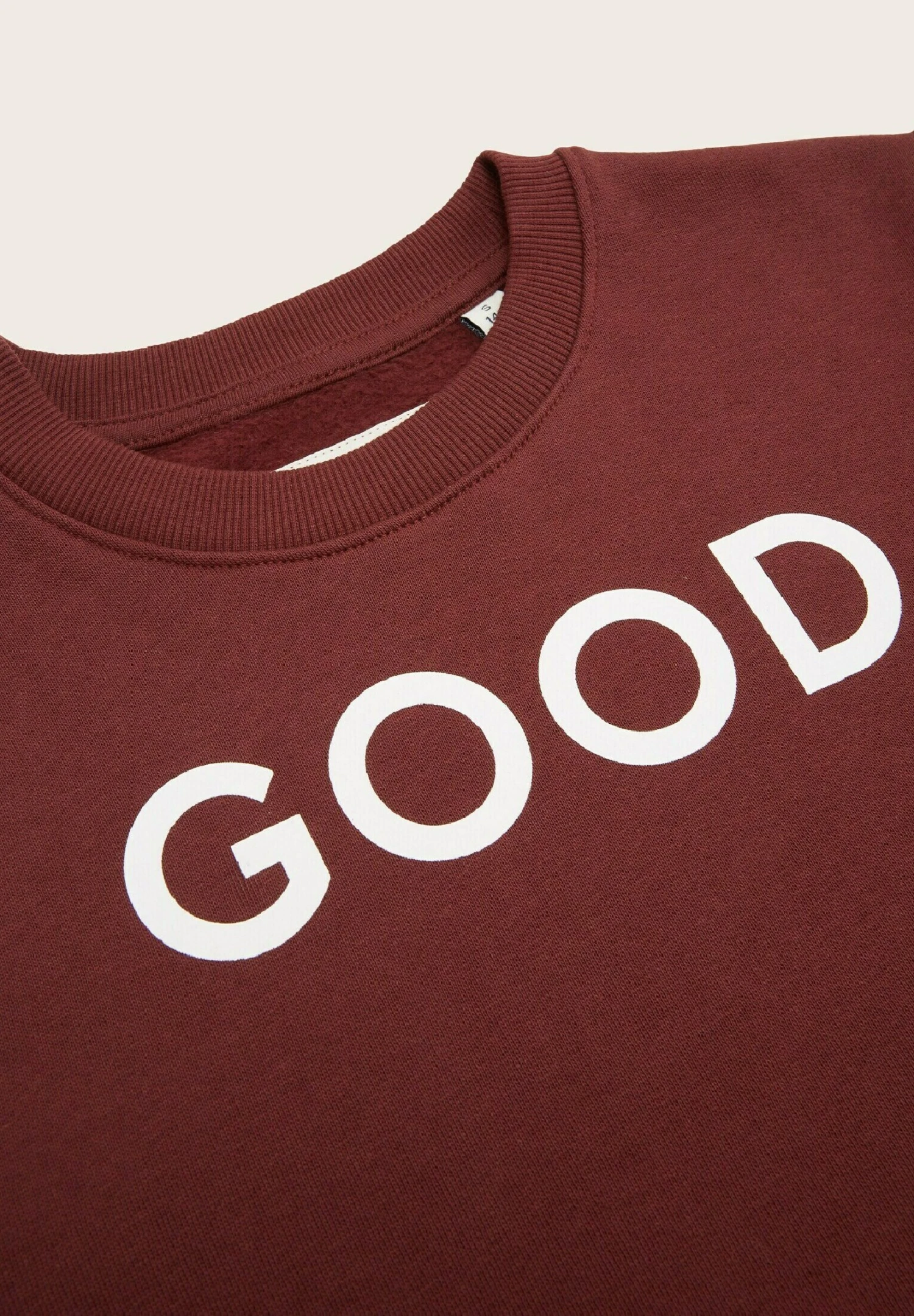 Tom Tailor Mit Print - Sweater - Soft Burnt Red 3 Tom Tailor Mit Print - Sweater - Soft Burnt Red - Afbeelding 3