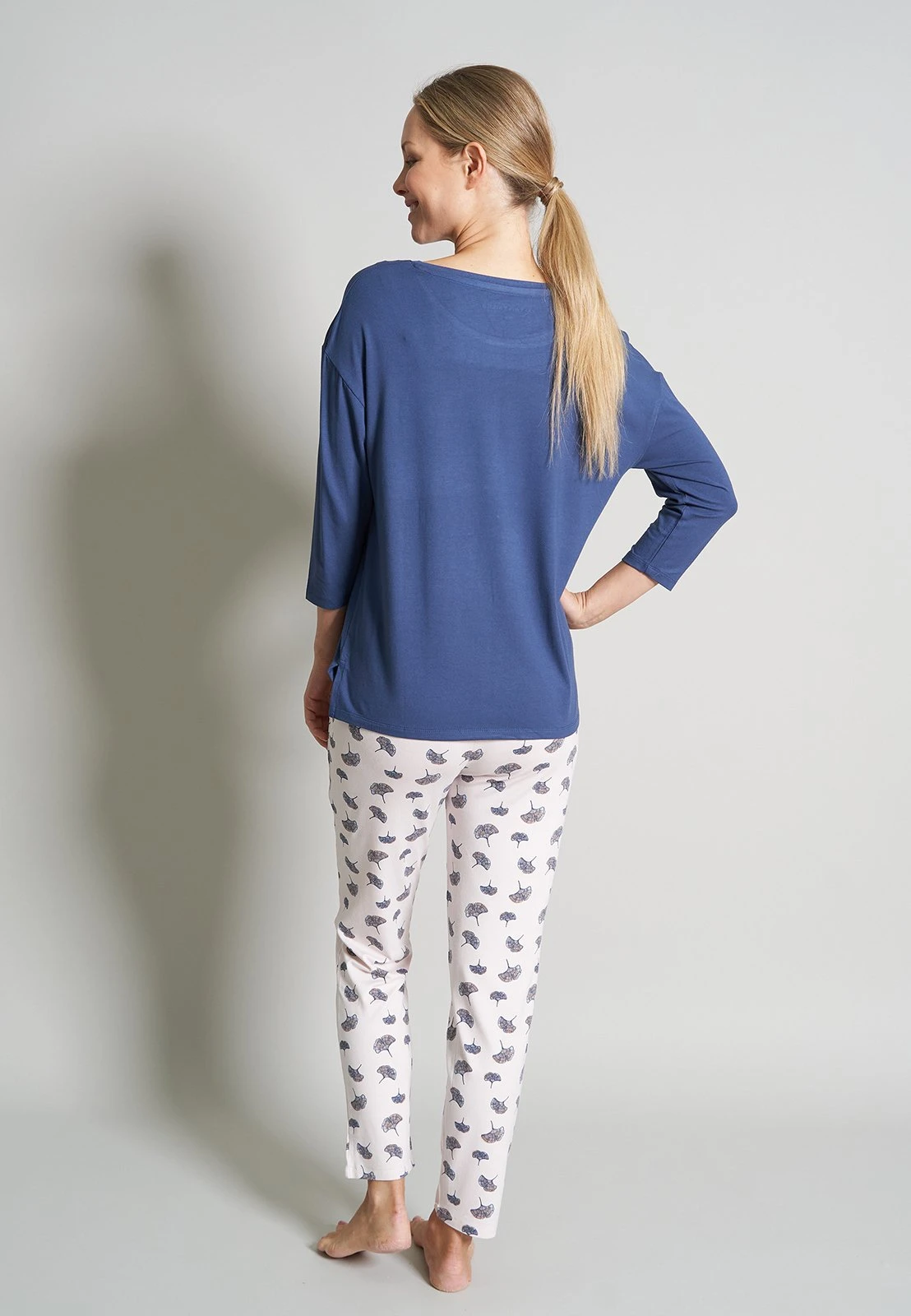 Tom Tailor Pyjama - Blau Hell Allover 2 Tom Tailor Pyjama - Blau Hell Allover - Afbeelding 2