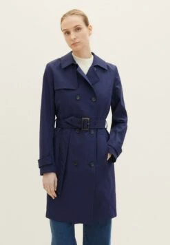 Tom Tailor Trenchcoat - Atlantic Ocean Blue