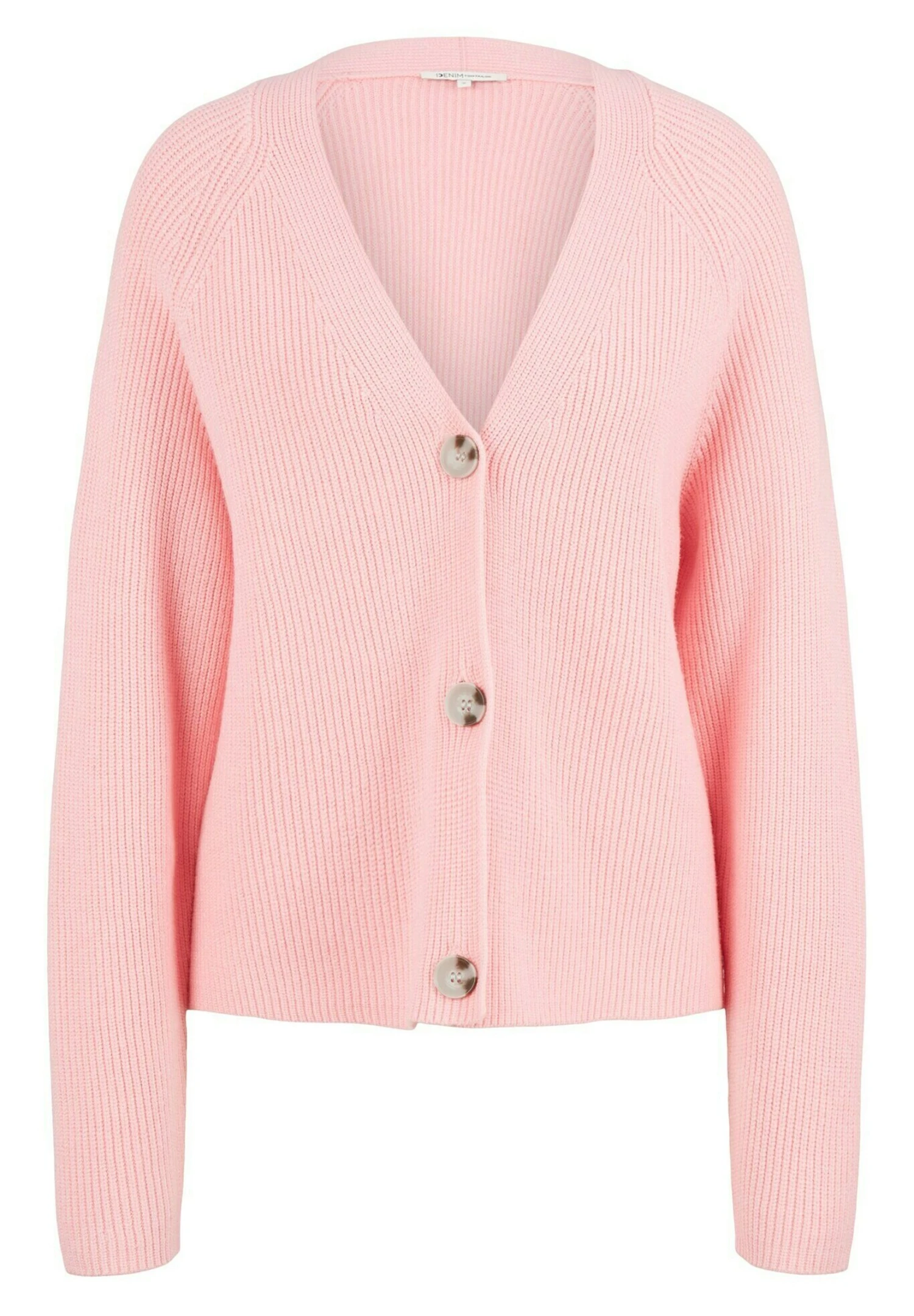 TOM TAILOR Denim V Neck - Vest - Soft Pink 1 TOM TAILOR Denim V Neck - Vest - Soft Pink