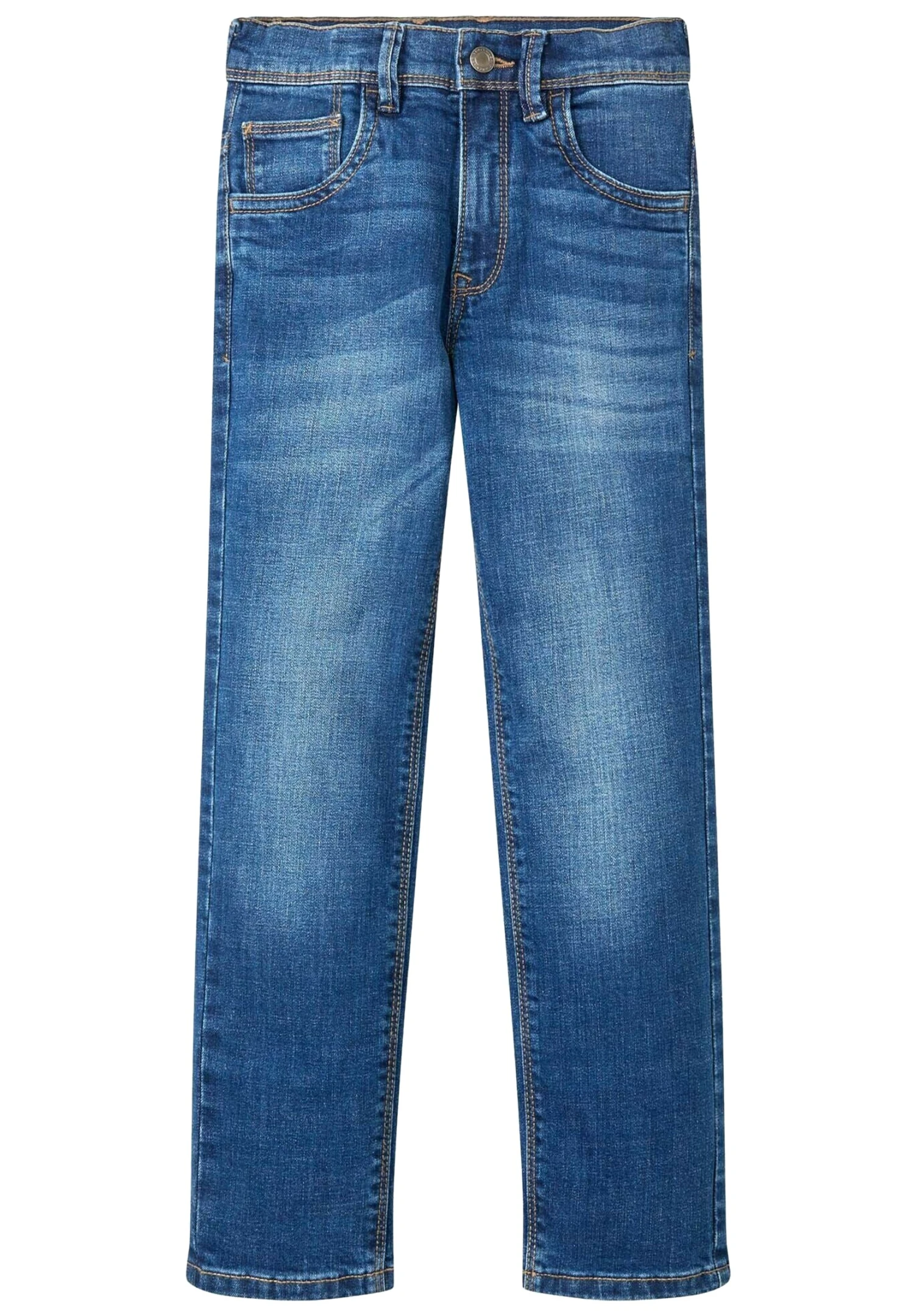 Tom Tailor Straight Leg Jeans - Kids Blue Denim 1 Tom Tailor Straight Leg Jeans - Kids Blue Denim