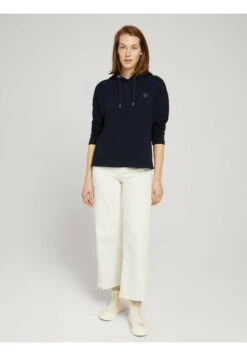 Tom Tailor Hoodie - Dark Blue -Tom Tailor e7b34de434ce48dea732c17aa5dbc46a