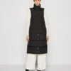 TOM TAILOR Denim Long Puffer Vest - Bodywarmer - Deep Black