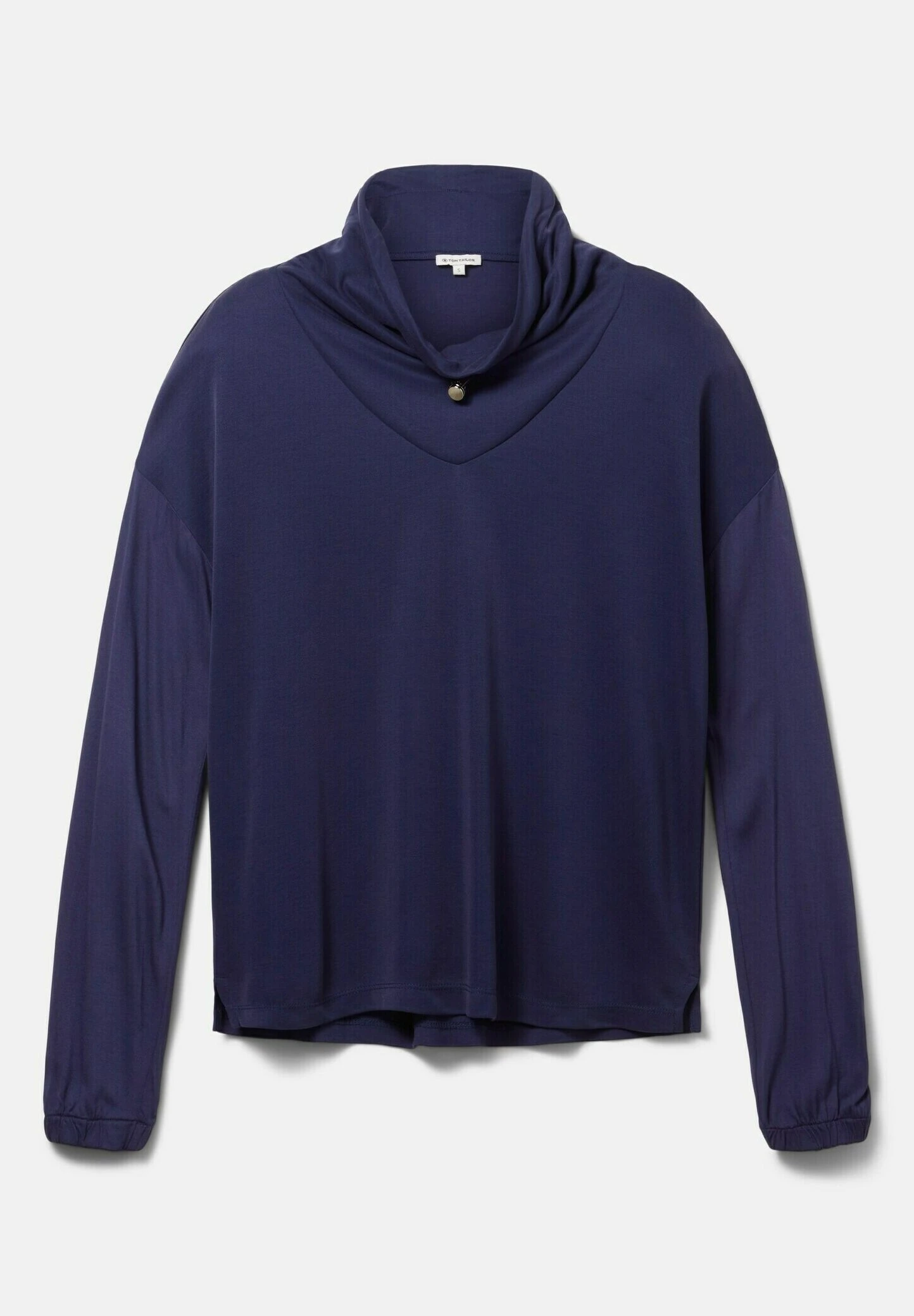 Tom Tailor Mit Volumenkragen - Longsleeve - Atlantic Ocean Blue 7 Tom Tailor Mit Volumenkragen - Longsleeve - Atlantic Ocean Blue - Afbeelding 7