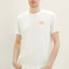 Tom Tailor Mit Print - T-Shirt Print - Off White