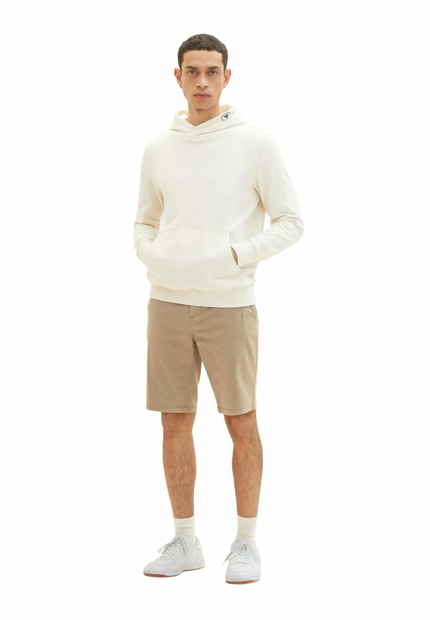 Tom Tailor Shorts - Beige Diamond Structure 2 Tom Tailor Shorts - Beige Diamond Structure - Afbeelding 2