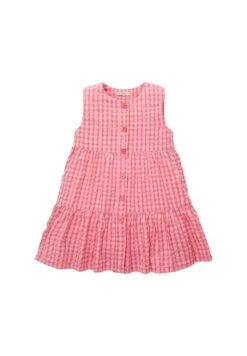 Tom Tailor Mit Volants - Jurk - Pink Check
