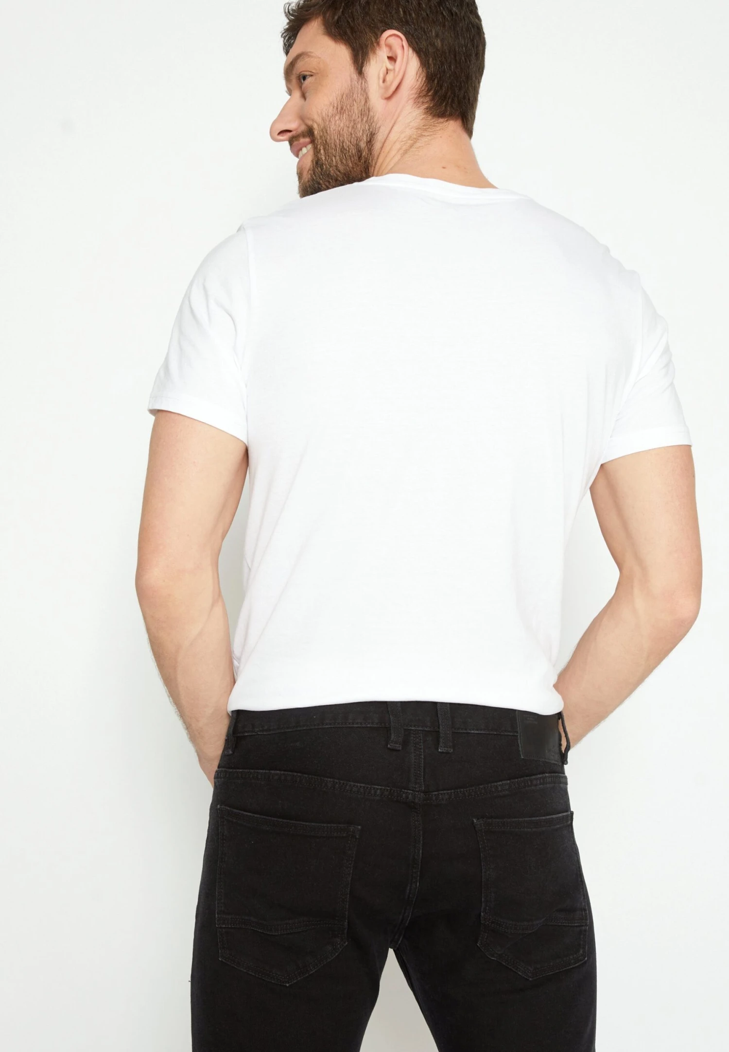 Tom Tailor Troy - Slim Fit Jeans - Black Denim 7 Tom Tailor Troy - Slim Fit Jeans - Black Denim - Afbeelding 7