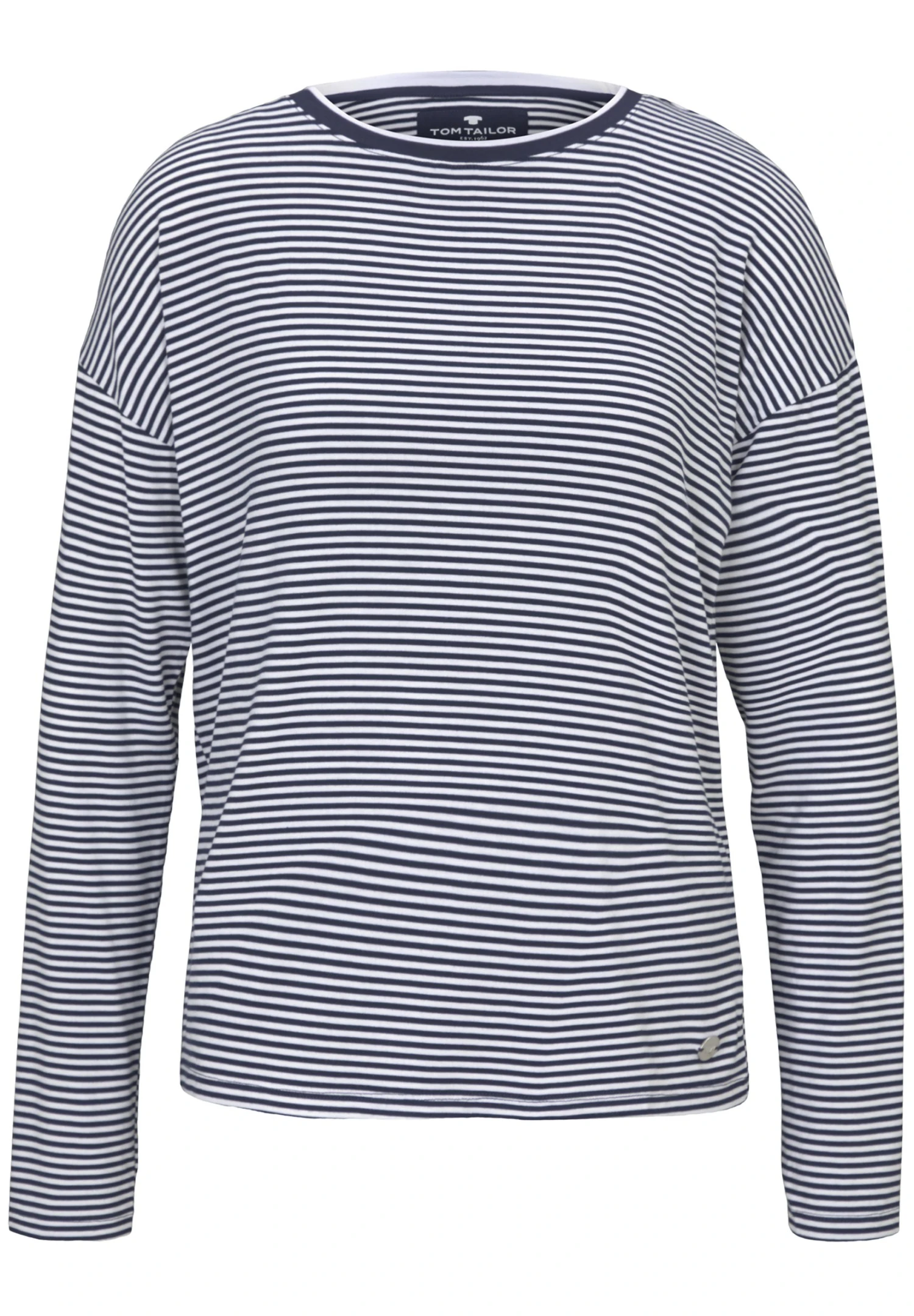 Tom Tailor Pyjamashirt - Blue Ring 1 Tom Tailor Pyjamashirt - Blue Ring