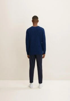 Tom Tailor Trui - Dark Blue Shades Structure 8 Tom Tailor Trui - Dark Blue Shades Structure -Tom Tailor ec3ed2ae602648e99dfb623a945b1fc1