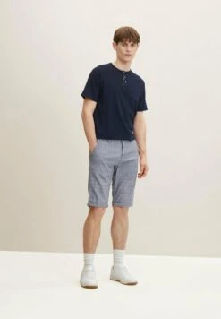 Tom Tailor Shorts - Navy White Check