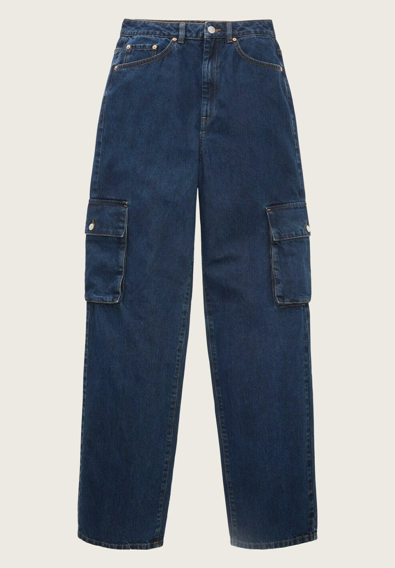 TOM TAILOR Denim Baggy - Straight Leg Jeans - Clean Dark Stone Blue Denim 12 TOM TAILOR Denim Baggy - Straight Leg Jeans - Clean Dark Stone Blue Denim - Afbeelding 12