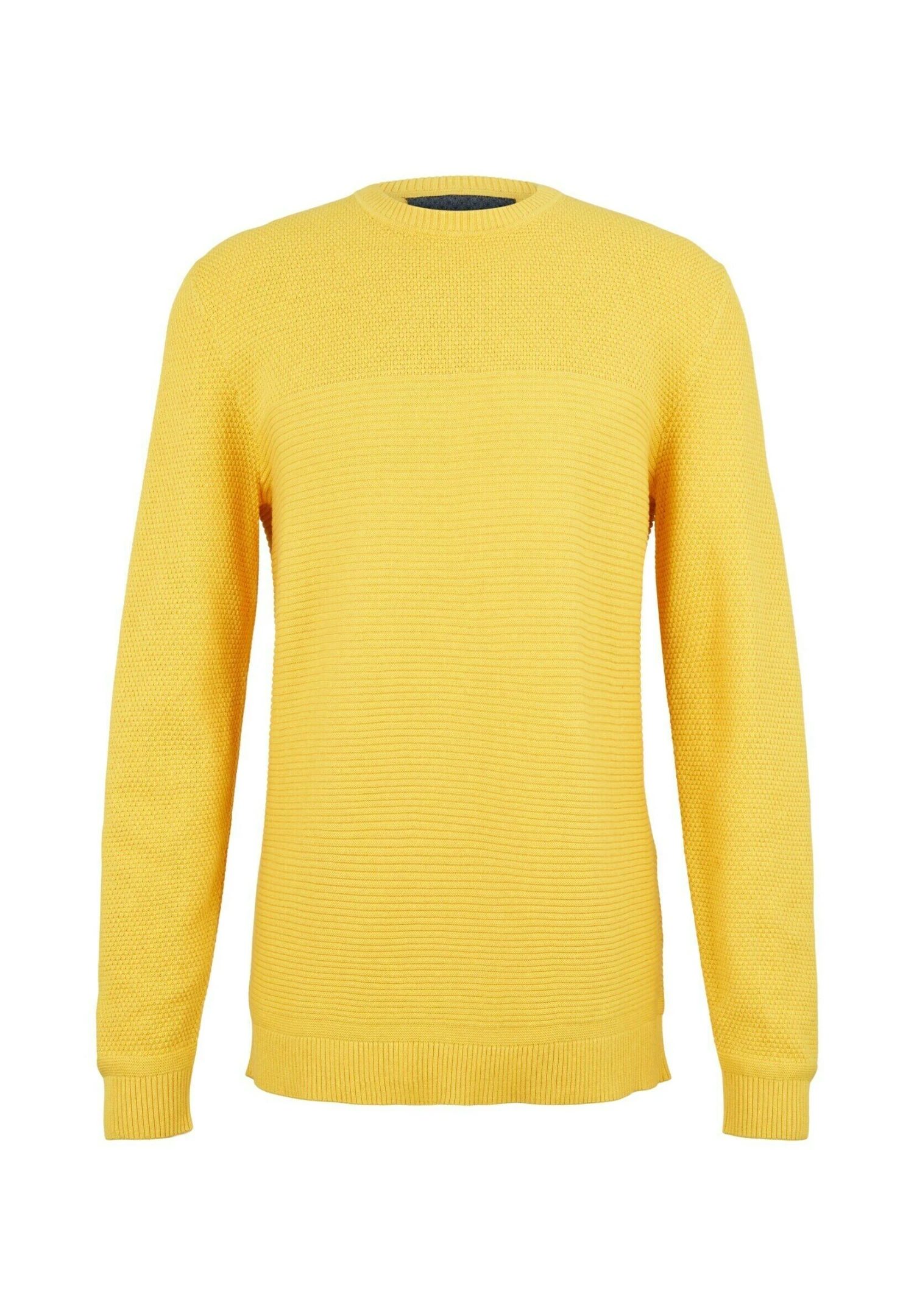 Tom Tailor Basic Strcutred- Trui - Pleasant Yellow Melange 5 Tom Tailor Basic Strcutred- Trui - Pleasant Yellow Melange - Afbeelding 5