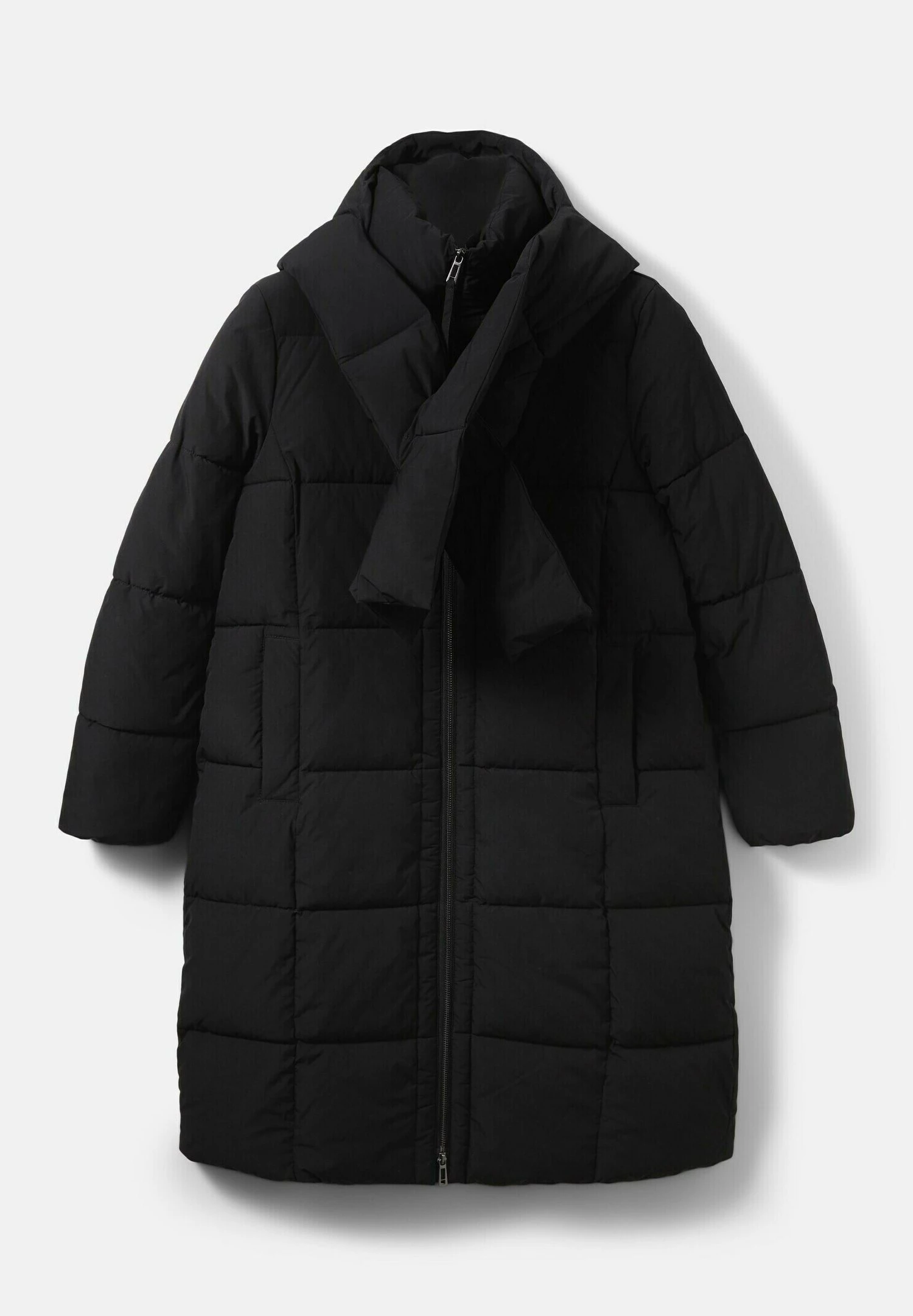 Tom Tailor Mit Abnehmbarem Schal - Winterjas - Deep Black 7 Tom Tailor Mit Abnehmbarem Schal - Winterjas - Deep Black - Afbeelding 7