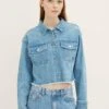 TOM TAILOR Denim Cropped - Spijkerjas - Light Stone Bright Blue Denim