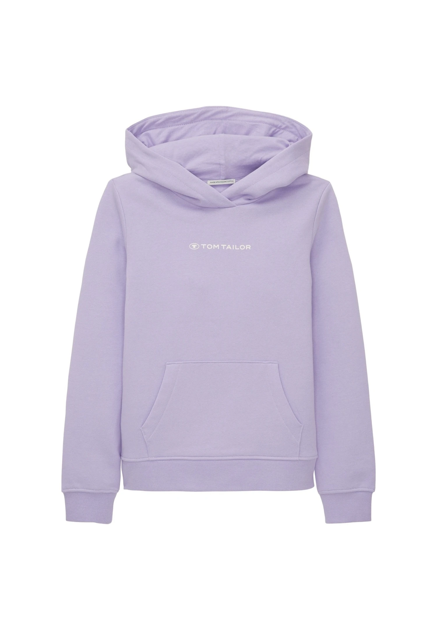 Tom Tailor Mit Logo- Hoodie - Light Orchid Purple 1 Tom Tailor Mit Logo- Hoodie - Light Orchid Purple