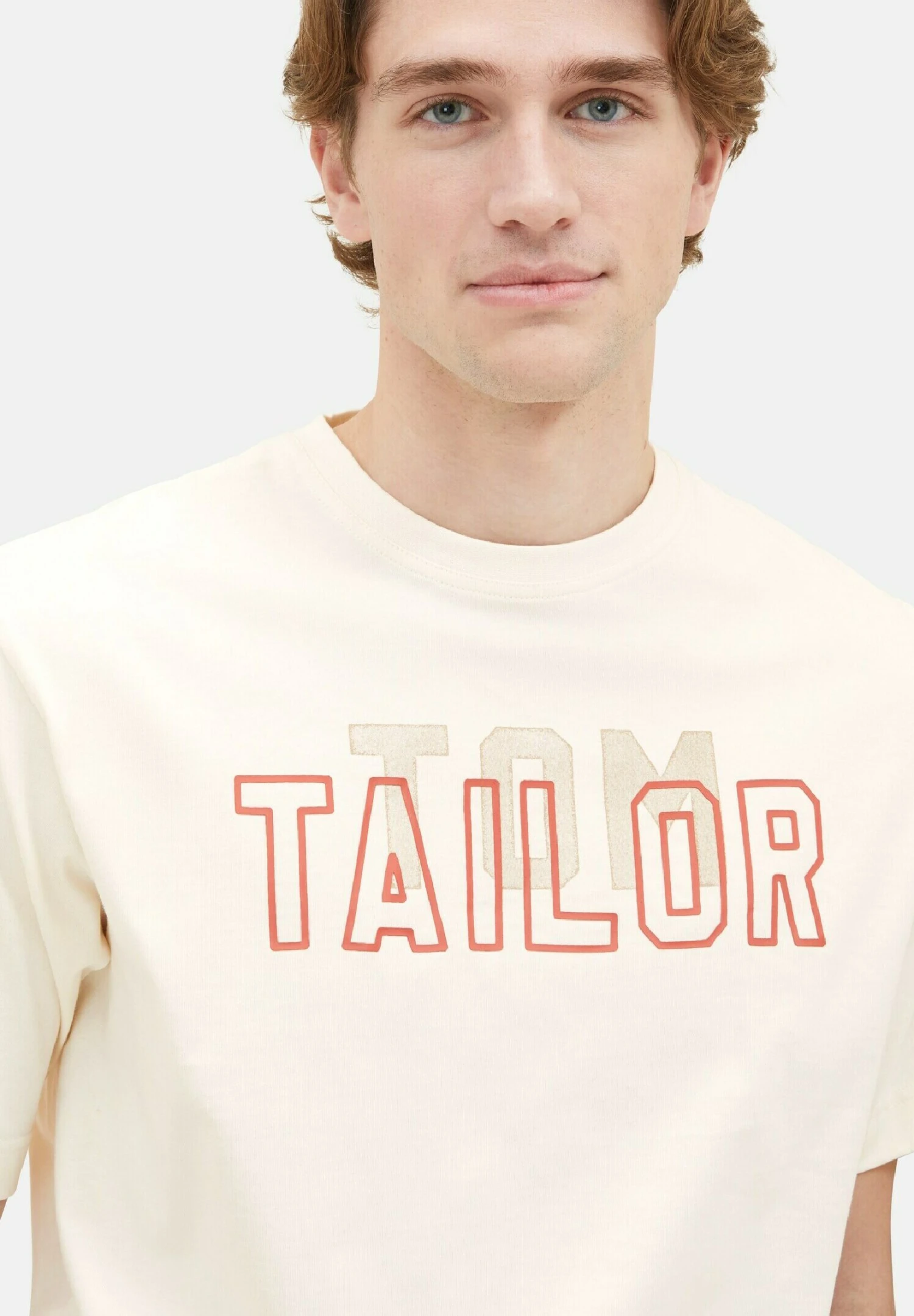 Tom Tailor Mit Print - T-Shirt Print - Vintage Beige 15 Tom Tailor Mit Print - T-Shirt Print - Vintage Beige - Afbeelding 15