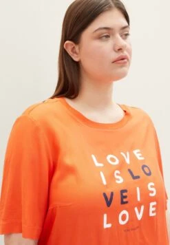 Tom Tailor Plus Mit Print - T-Shirt Print - Fever Red 12 Tom Tailor Plus Mit Print - T-Shirt Print - Fever Red -Tom Tailor f08d0928d83e434e9da1b95fde8e3610