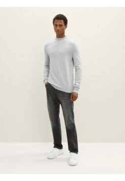 Tom Tailor Long - Straight Leg Jeans - Stone Grey Denim -Tom Tailor f0914da1b1804e2f86a000bf6e2e19d5