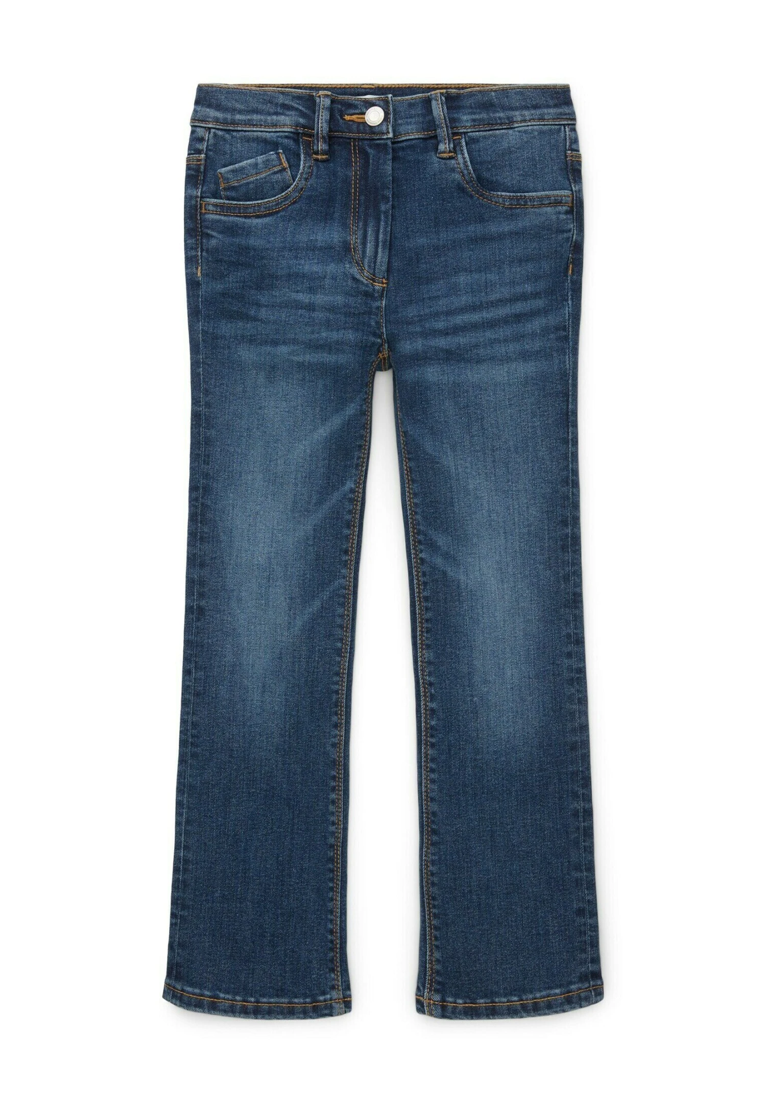 Tom Tailor Ausgestellte - Flared Jeans - Used Mid Stone Blue Denim 1 Tom Tailor Ausgestellte - Flared Jeans - Used Mid Stone Blue Denim