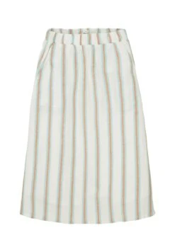 Tom Tailor Midi Mit- A-Lijn Rok - Offwhite/Brown Vertical Stripe 13 Tom Tailor Midi Mit- A-Lijn Rok - Offwhite/Brown Vertical Stripe -Tom Tailor f1192102c8e34582b582bcf485e4065a