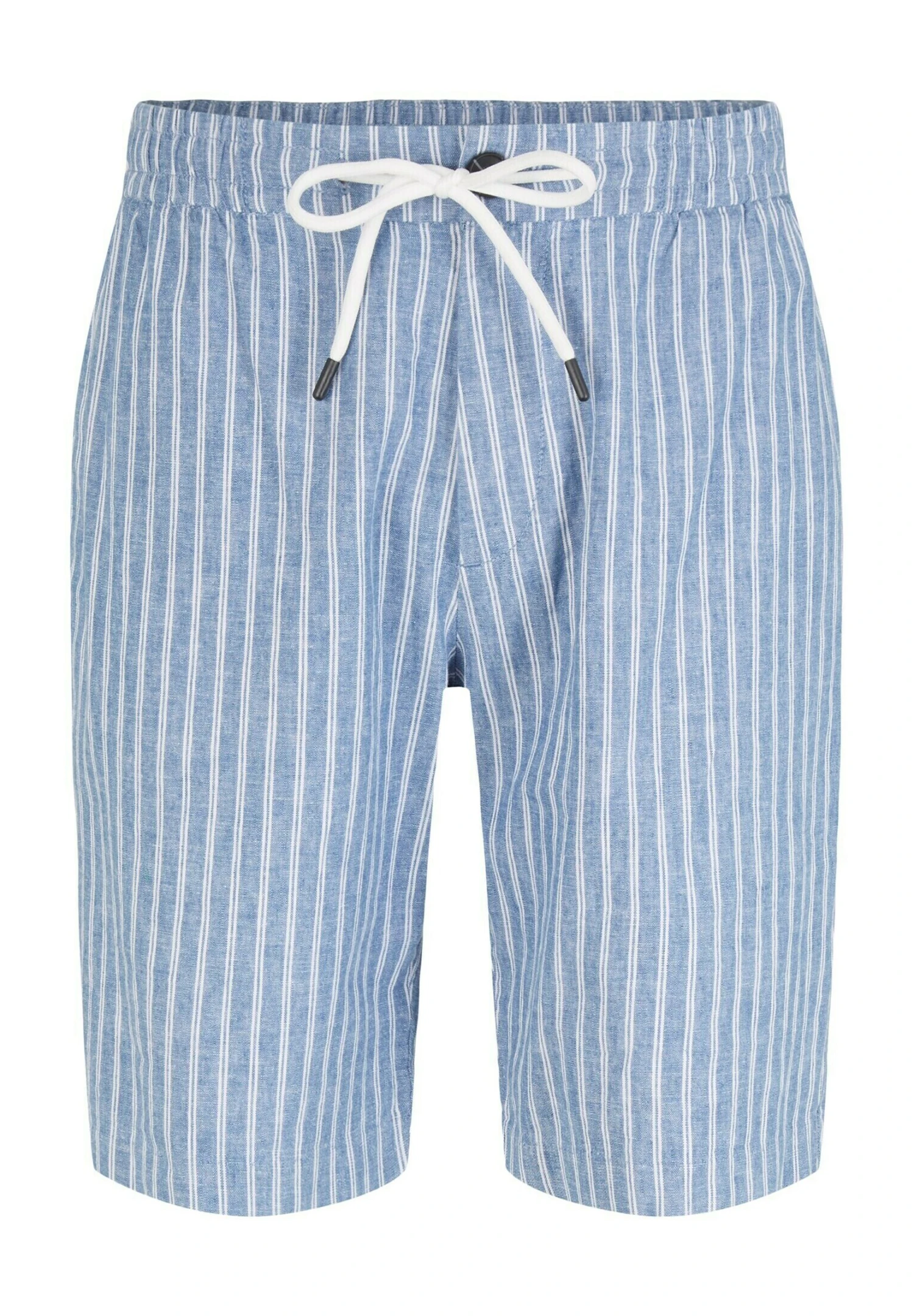 TOM TAILOR Denim Gemusterte Bermuda - Shorts - Blue White Stripe 7 TOM TAILOR Denim Gemusterte Bermuda - Shorts - Blue White Stripe - Afbeelding 7