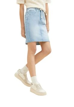 Tom Tailor Mit Kordelzug - Jeansrok - Light Stone Blue Denim 10 Tom Tailor Mit Kordelzug - Jeansrok - Light Stone Blue Denim -Tom Tailor f1fdeddcdca44f42ab08512951210e8b