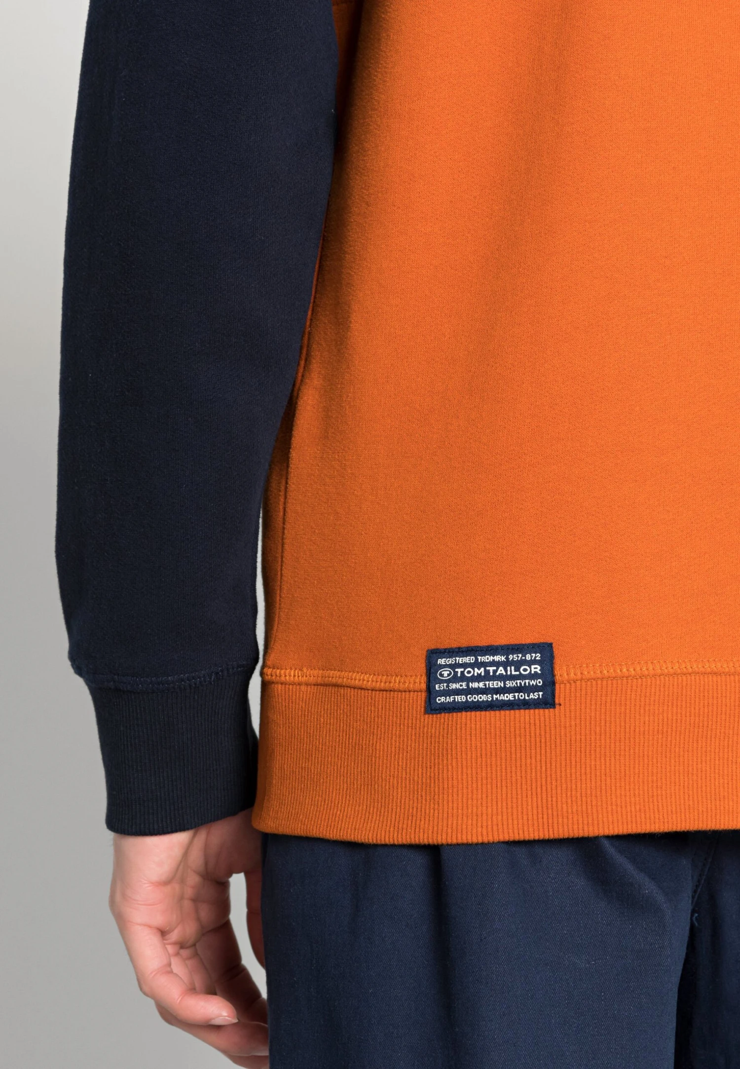 Tom Tailor Hoodie - Dark Blue 5 Tom Tailor Hoodie - Dark Blue - Afbeelding 5