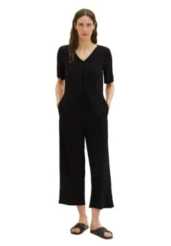 Tom Tailor Overall Mit Gürtel - Jumpsuit - Deep Black 11 Tom Tailor Overall Mit Gürtel - Jumpsuit - Deep Black -Tom Tailor f232c1e7899d4c06846d5de790600498