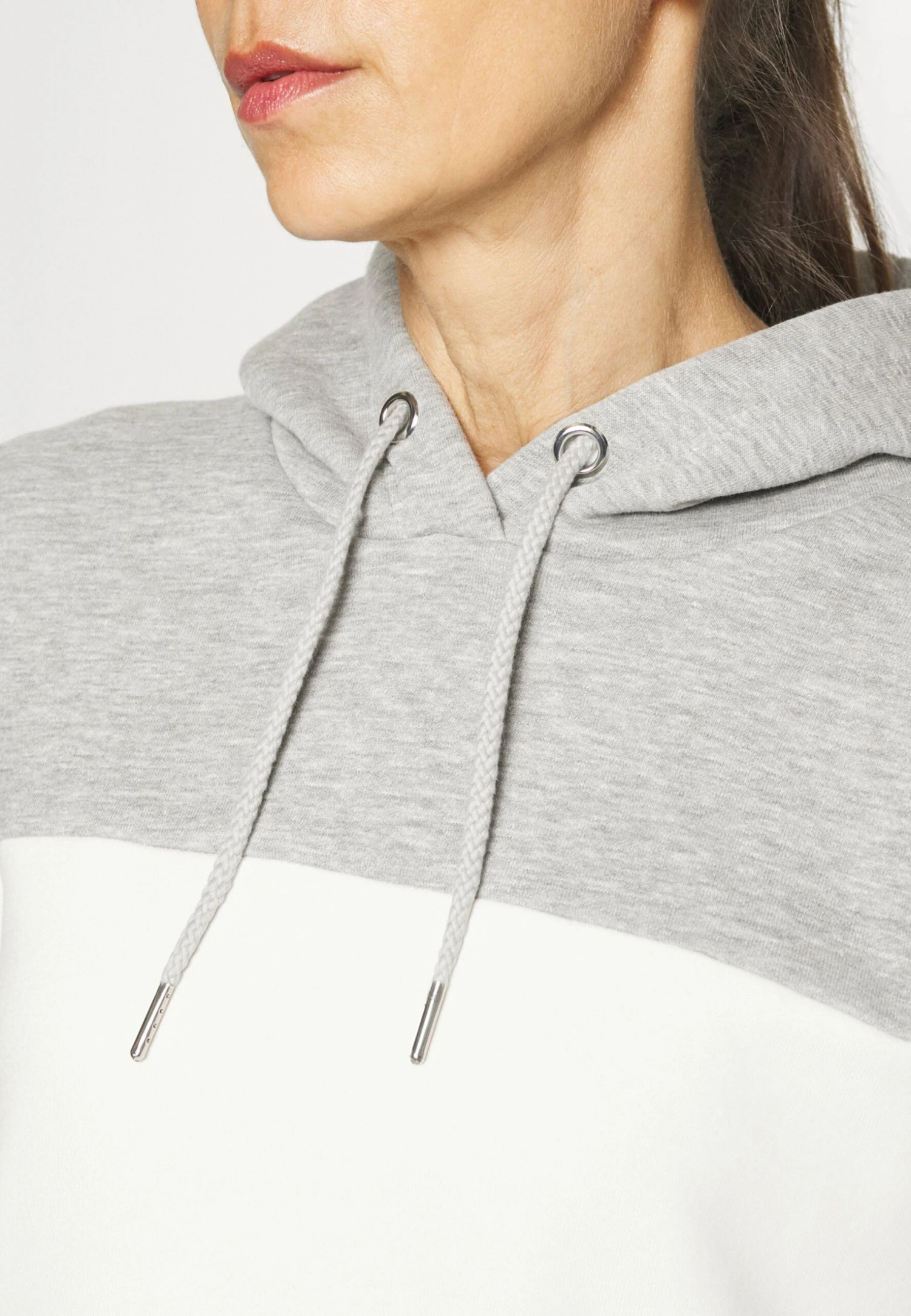 TOM TAILOR Denim Color Block Hoodie - Hoodie - Soft Greyish Green 5 TOM TAILOR Denim Color Block Hoodie - Hoodie - Soft Greyish Green - Afbeelding 5