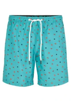 TOM TAILOR Denim Mit Allover-Print - Zwemshorts - Green Red Melon Sun Print 12 TOM TAILOR Denim Mit Allover-Print - Zwemshorts - Green Red Melon Sun Print -Tom Tailor f3eef1effeb64cf889082492a3e9686f