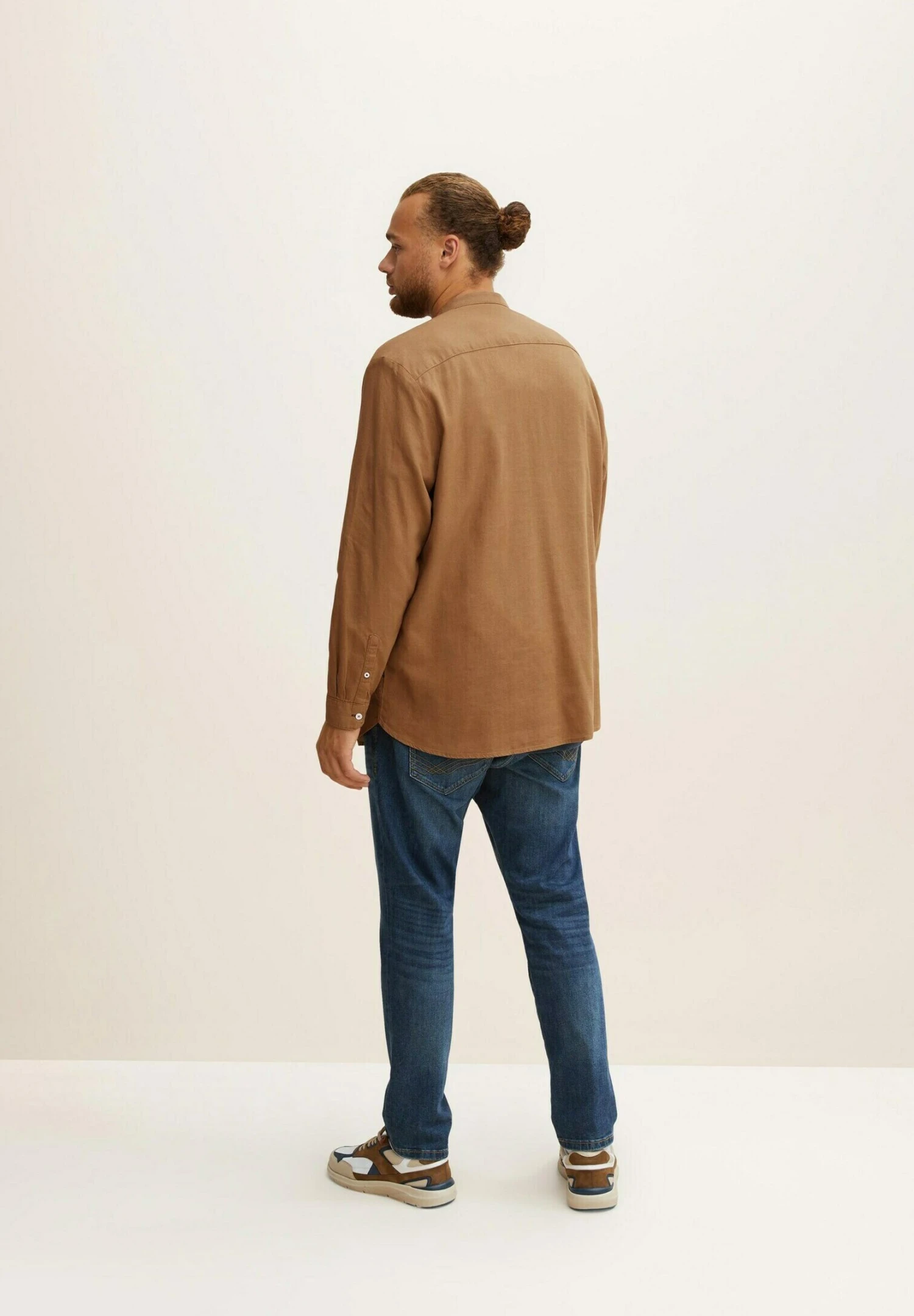 Tom Tailor Overhemd - Otter Brown 2 Tom Tailor Overhemd - Otter Brown - Afbeelding 2