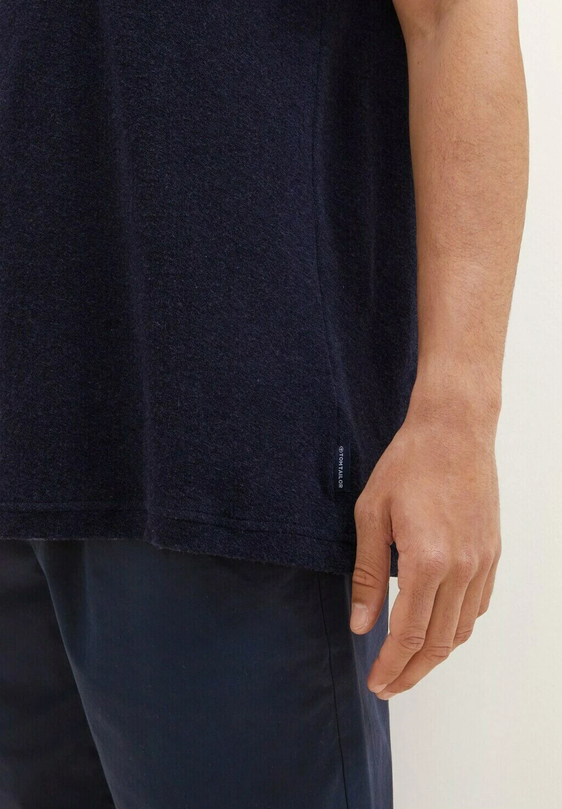 Tom Tailor Pyjamashirt - Blue Dark Melange 4 Tom Tailor Pyjamashirt - Blue Dark Melange - Afbeelding 4