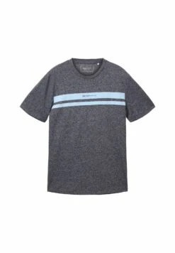 TOM TAILOR Denim T-Shirt Print - Sky Captain Blue Non Solid -Tom Tailor f5165dc756434777ba827c018f456b84