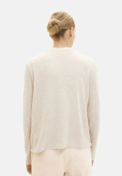 Tom Tailor Offener- Vest - Dusty Beige Melange 9 Tom Tailor Offener- Vest - Dusty Beige Melange -Tom Tailor f5f0d512529f4c35a3a8f0a580c9a851